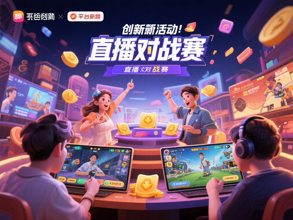 例如，平台近期推出的一项创新活动“直播对战赛”，让